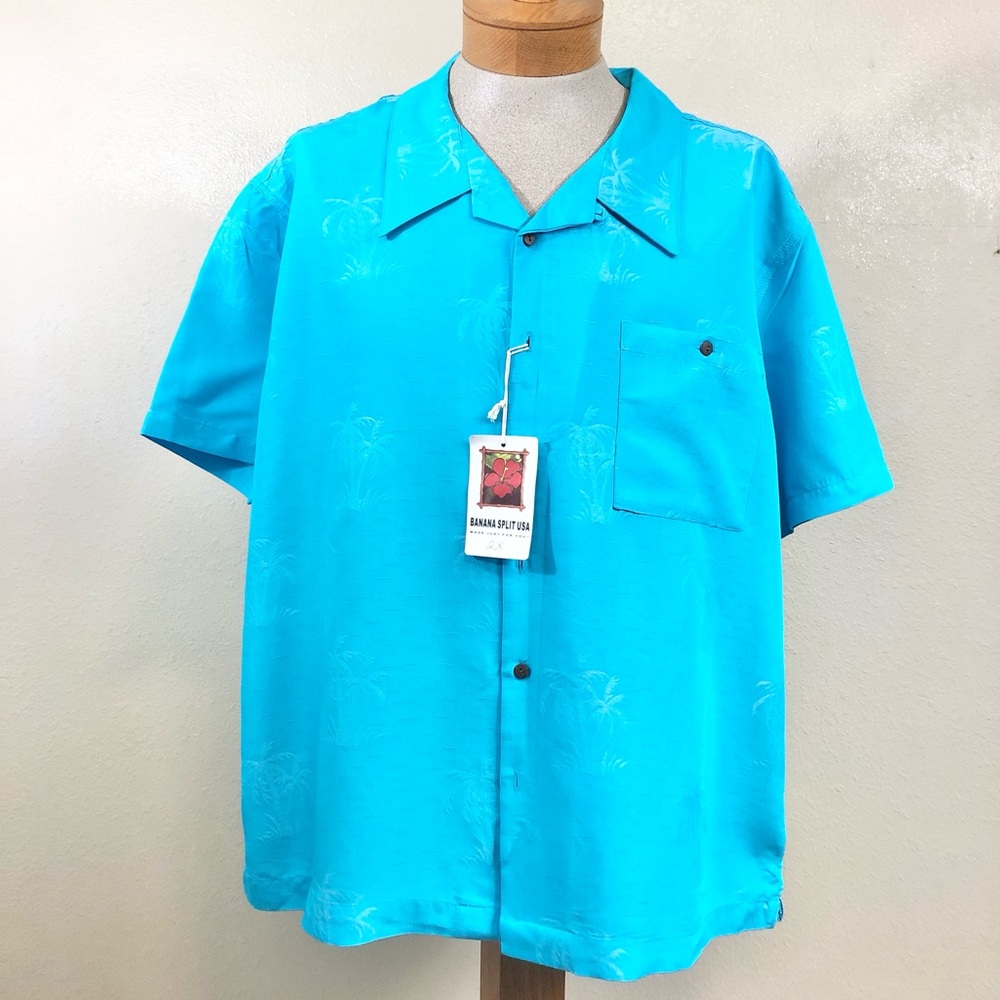 Vintage Banana Split USA Men’s Hawaiian Camp Shirt
